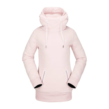 2022 Volcom Womens Spring Shred Hoody in Hazey Pink