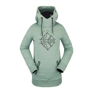2022 Volcom Womens Spring Shred Hoody in Mint