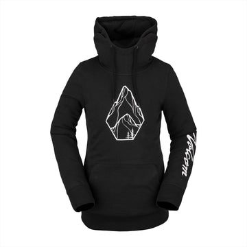 2022 Volcom Womens Costus Pullover Fleece in Black