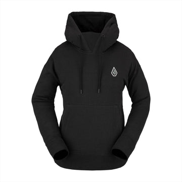 2022 Volcom Womens Vol Peak Pullover Fleece in Black