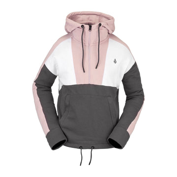 2022 Volcom Womens Vlcm Anorak Hoody in Dark Grey