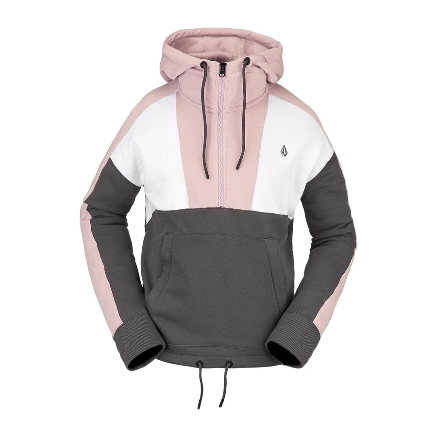 2022 Volcom Womens Vlcm Anorak Hoody in Dark Grey
