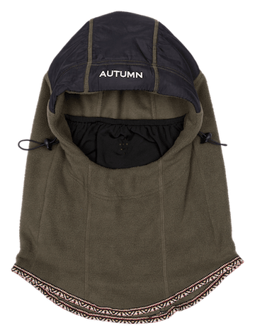 2022 Autumn Hi Tek Hood Facemask in Army