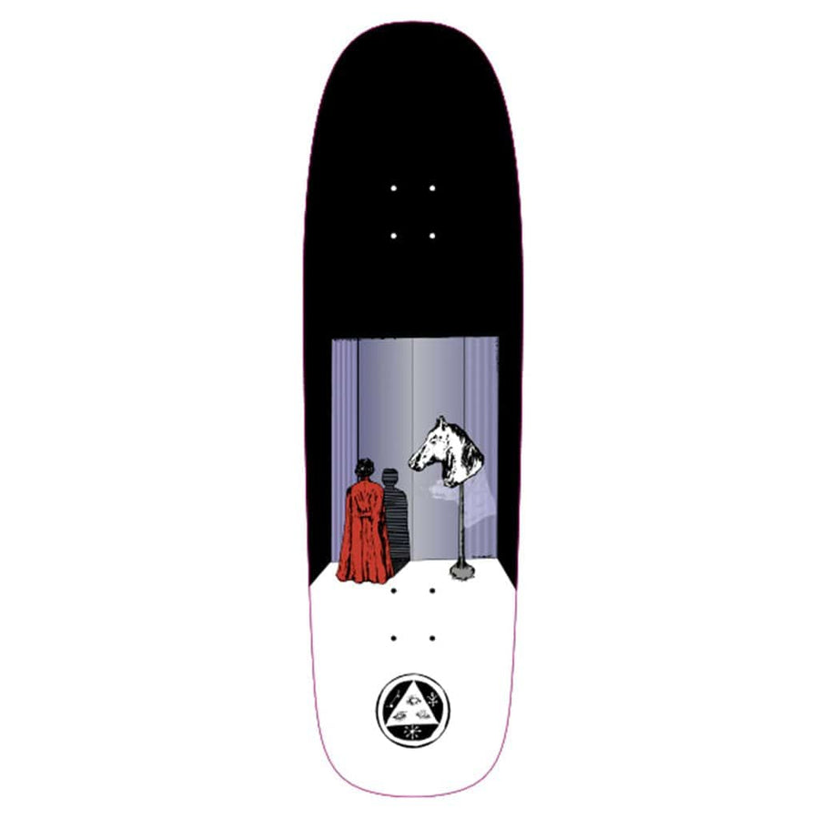 Welcome Haunted Horse on Golem Skate Deck in 9.25