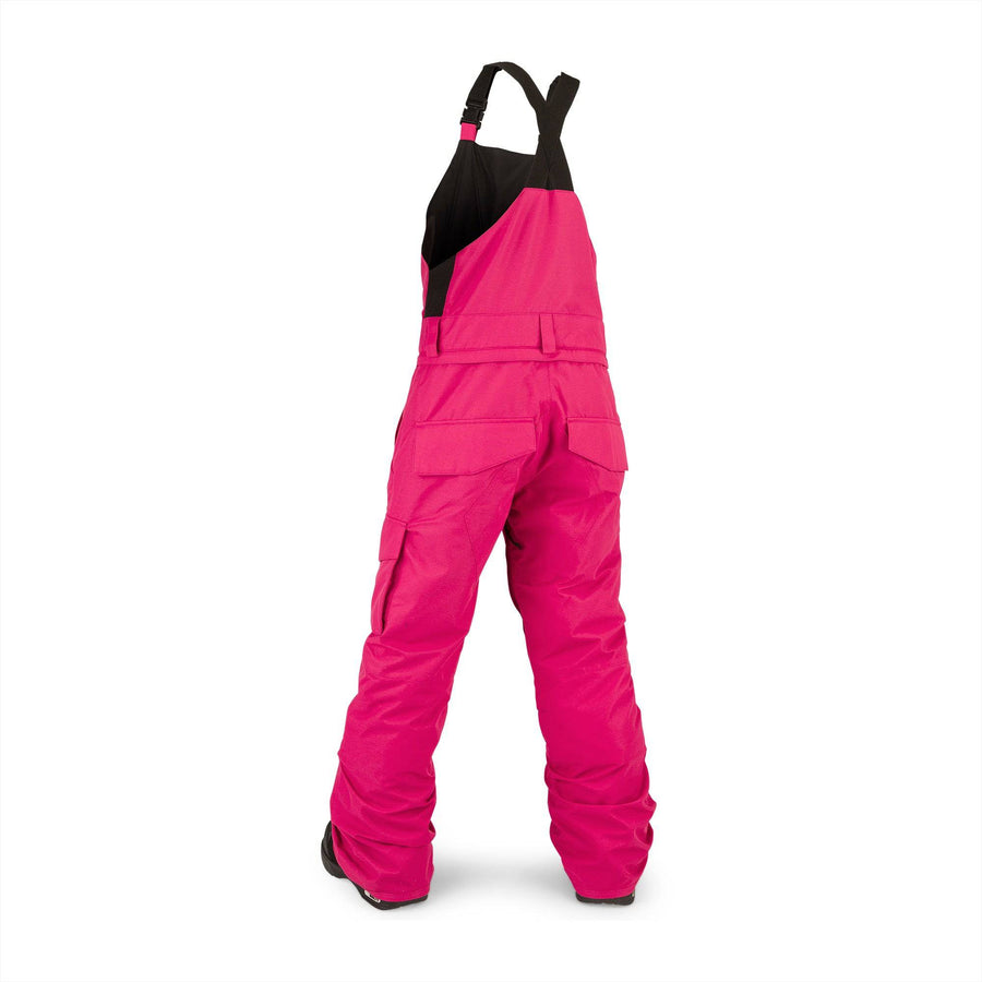 2022 Volcom Kids Barkley Bib Overall in Magenta