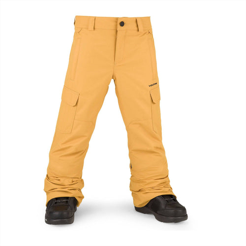 2022 Volcom Kids Cargo Insulated Pant in Resin Gold - M I L O S P O R T