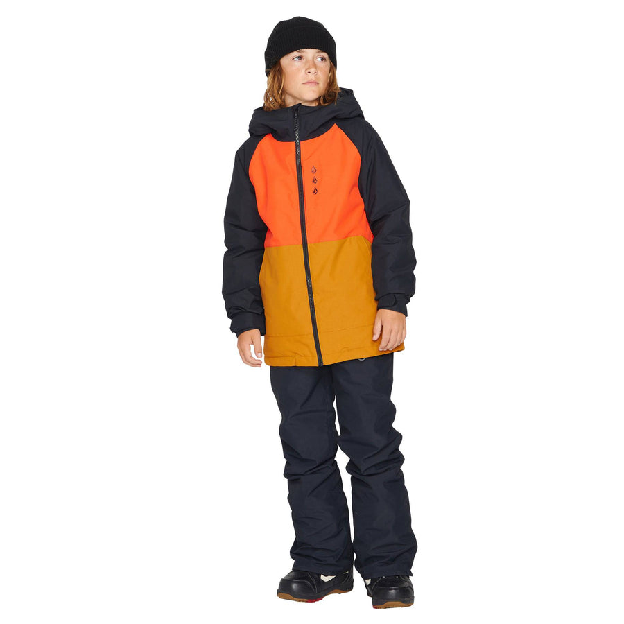 Volcom Freakin Chino Youth Insulated Pant in Black 2023