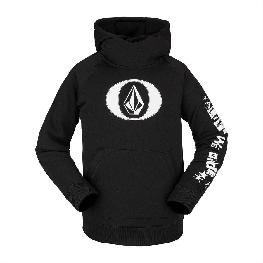 2022 Volcom Kids Youth Riding Fleece in Black