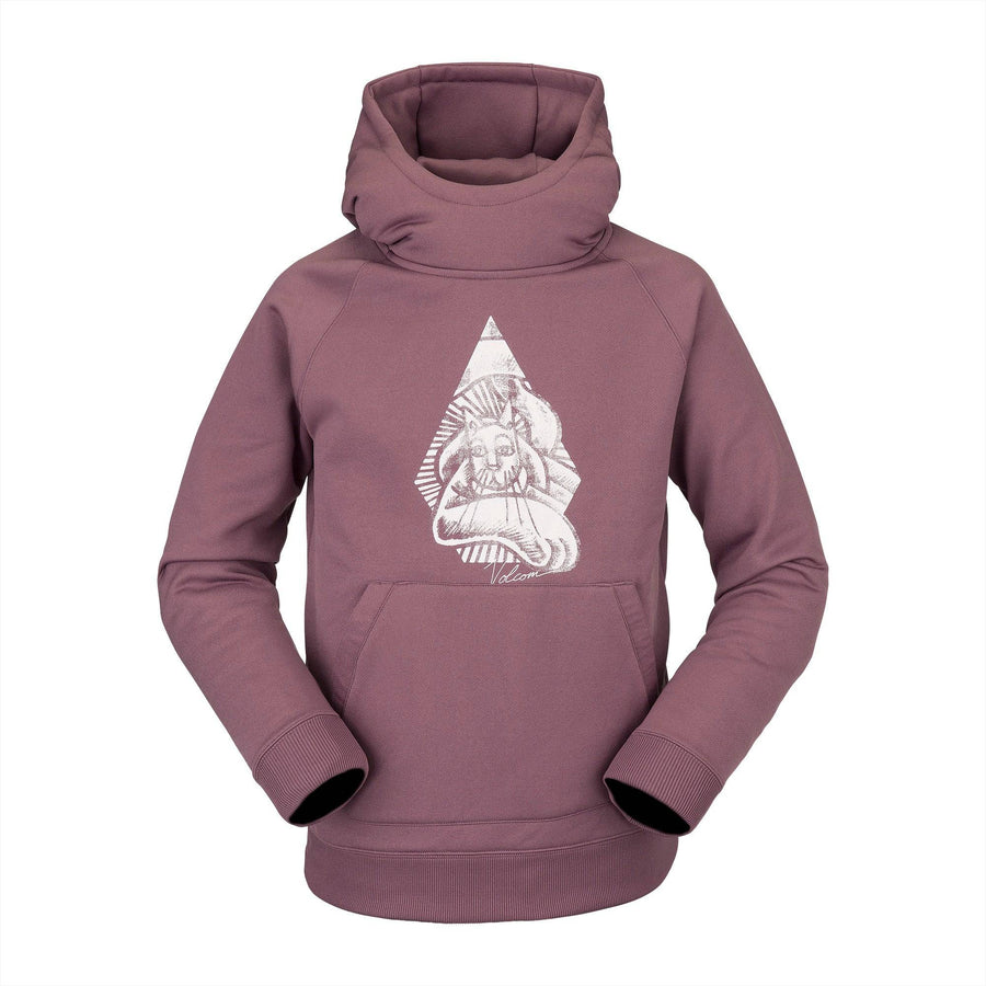 2022 Volcom Kids Youth Riding Fleece in Rosewood