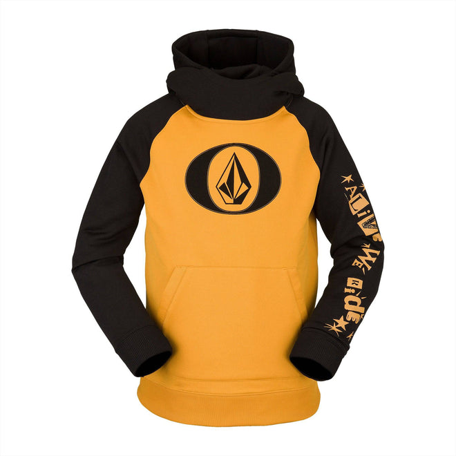 2022 Volcom Kids Youth Riding Fleece in Resin Gold - M I L O S P O R T