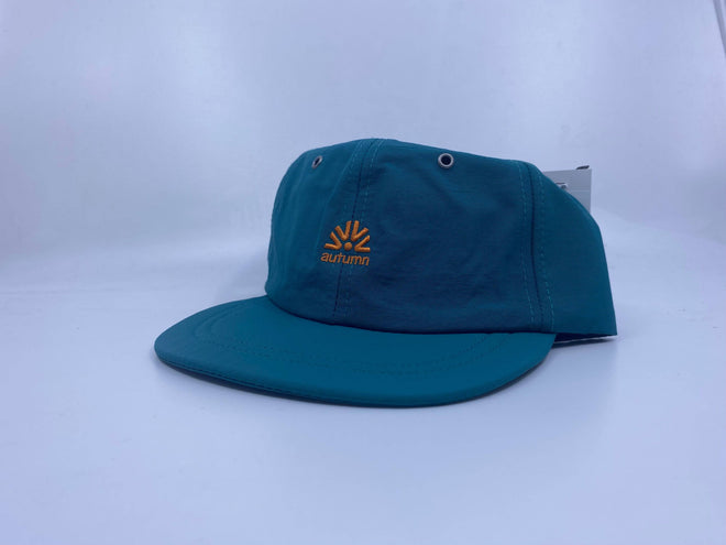 Autumn 6 Panel Taslon Outdoor Hat in Teal - M I L O S P O R T