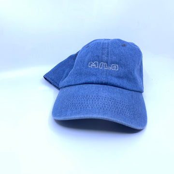 Milo Flintstones Hat in Washed Denim