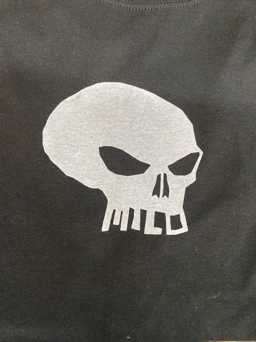 Milosport Skull T-Shirt in Black - M I L O S P O R T