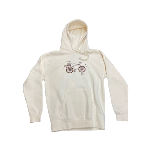 Autumn Cycle Club Hoodie In Natural