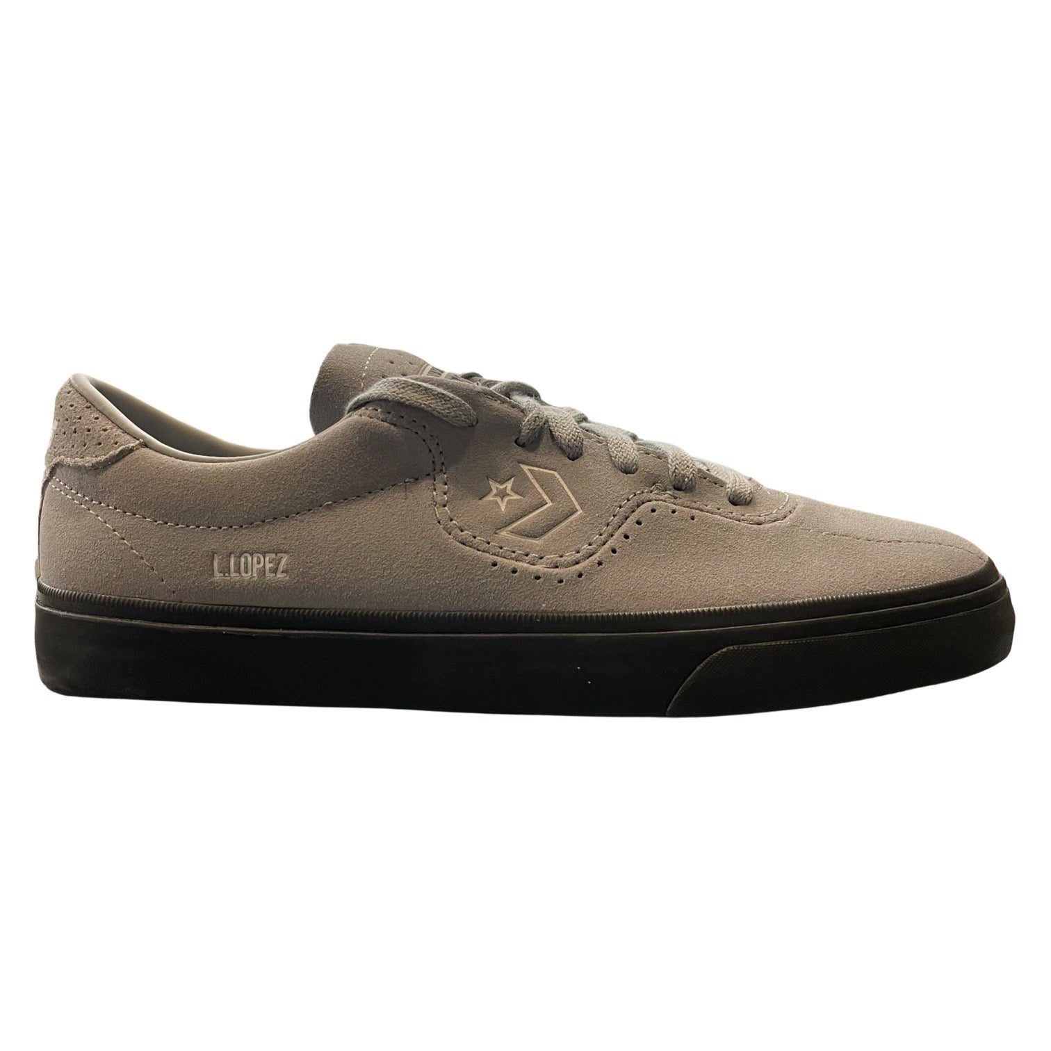 Converse Louie Lopez Pro Ox in Ash Stone and White - M I L O S P O R T