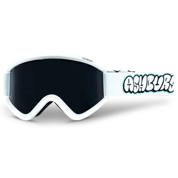 2022 Ashbury Team Benny Urban Snow Goggle with a Dark Smoke Lens and a Yellow Spare Lens