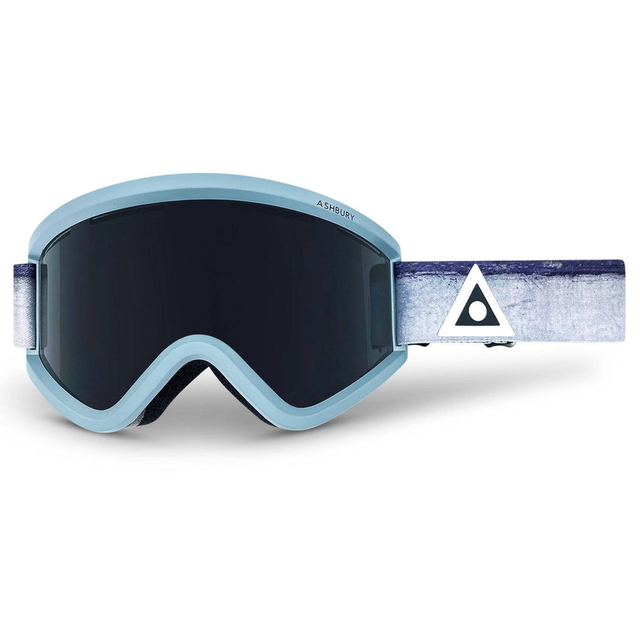 2022 Ashbury Team Harrison Gordon Snow Goggle with a Dark Smoke Lens and a Yellow Spare Lens