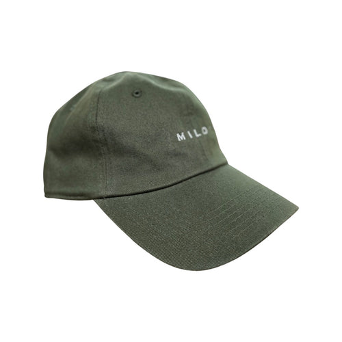 Milo Dad Hat Mini Logo in Green - M I L O S P O R T