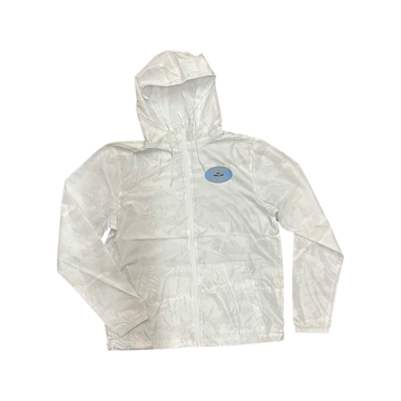 Milosport Skate Co Logo Windbreaker in White Camo