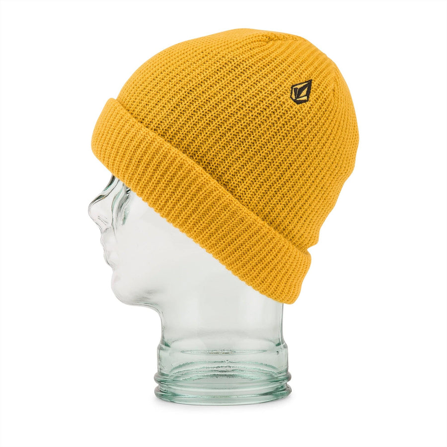 2022 Volcom Sweep Lined Beanie in Resin Gold