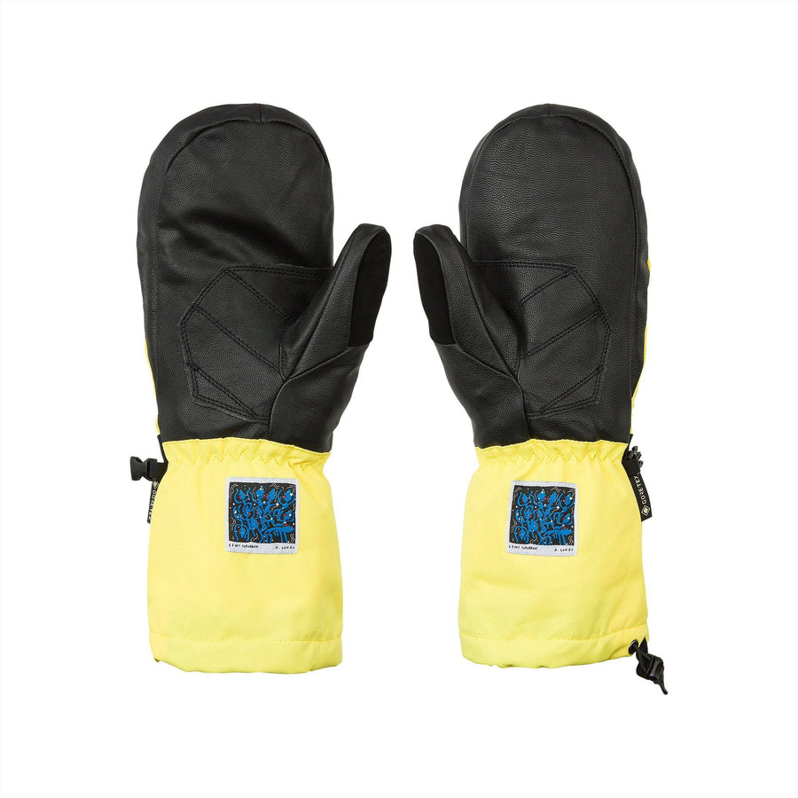 2022 Volcom 91 Gore-Tex Mitt in Faded Lemon