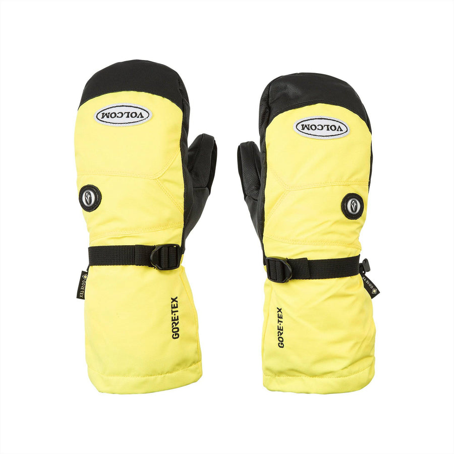 2022 Volcom 91 Gore-Tex Mitt in Faded Lemon