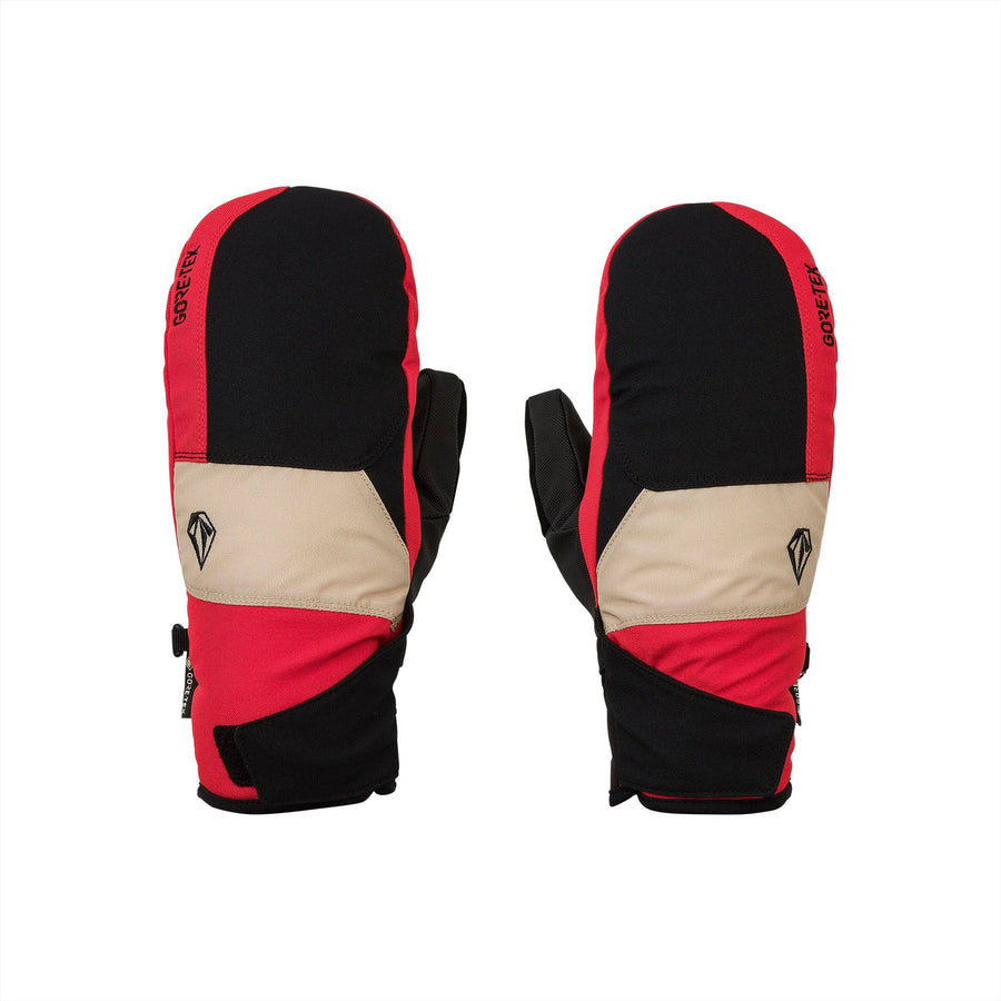 2022 Volcom Stay Dry Gore-Tex Mitt in Red