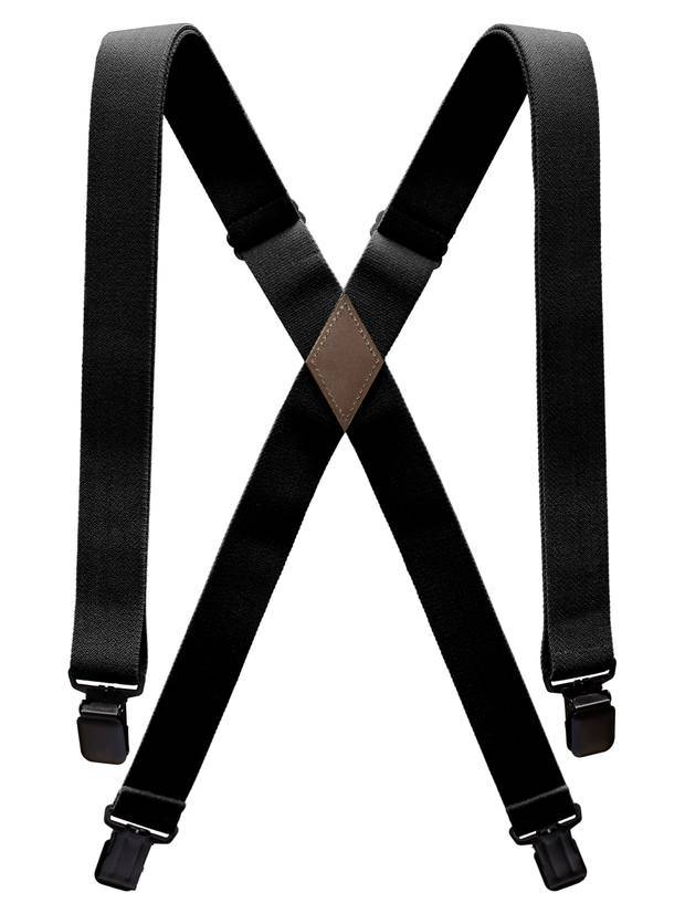 Arcade Jessup Suspenders in Black - M I L O S P O R T