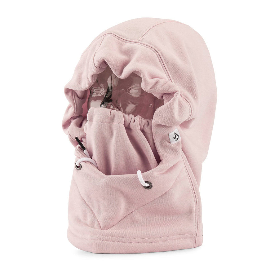 2022 Volcom Womens Dang Polartec Hood in Hazey Pink
