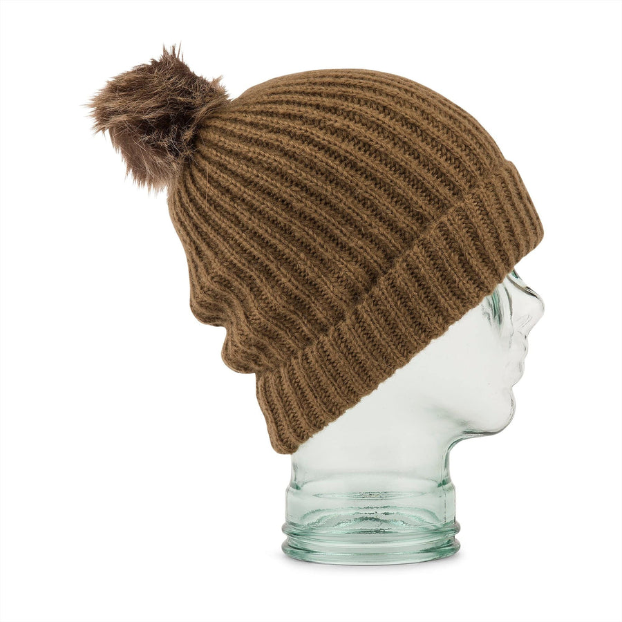 2022 Volcom Womens Lula Beanie in Coffee