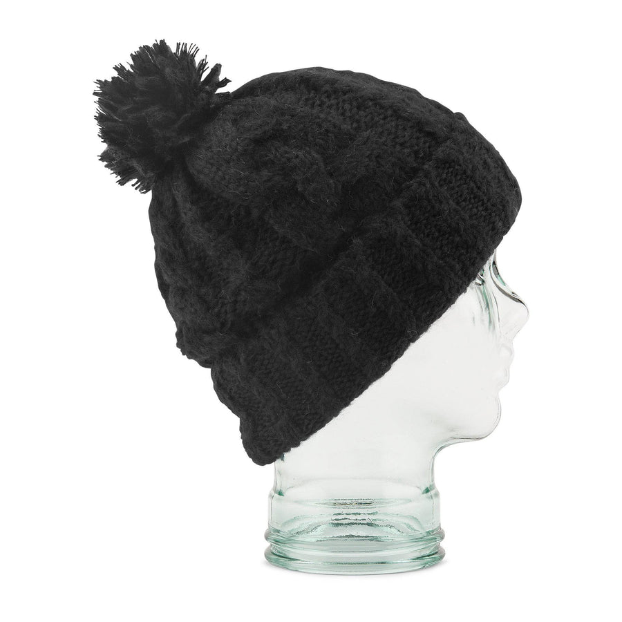 2022 Volcom Womens Leaf Beanie in Black