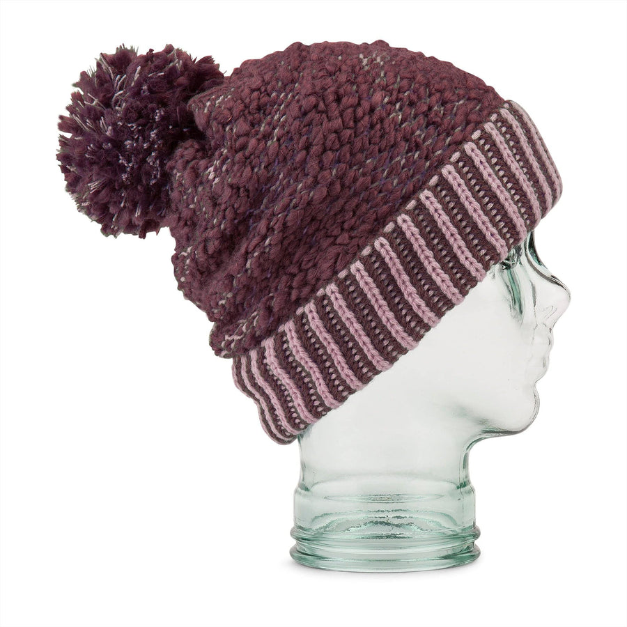 2022 Volcom Womens Chalet Beanie in Merlot