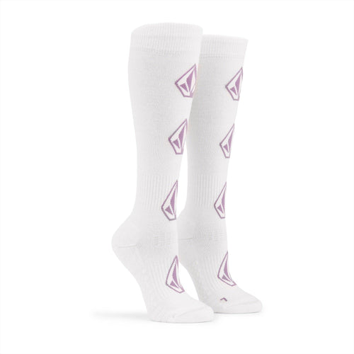 2022 Volcom Womens Sherwood Snow Sock in White - M I L O S P O R T