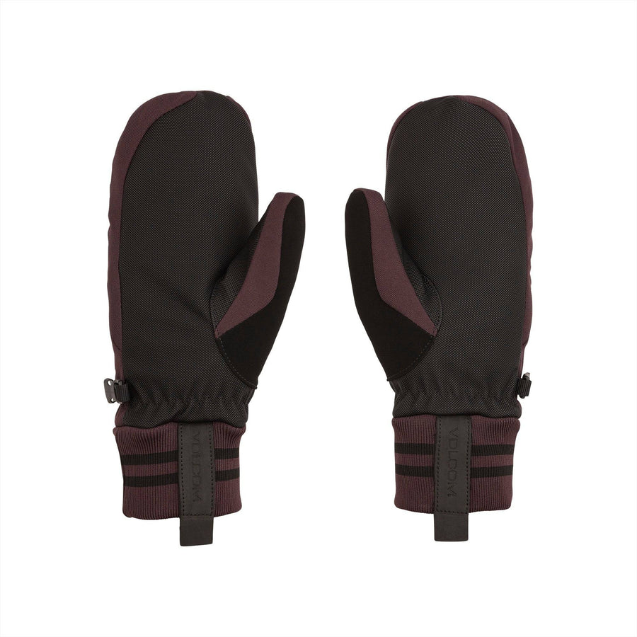 2022 Volcom Womens Bistro Mitt in Black Red