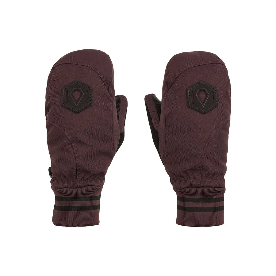 2022 Volcom Womens Bistro Mitt in Black Red