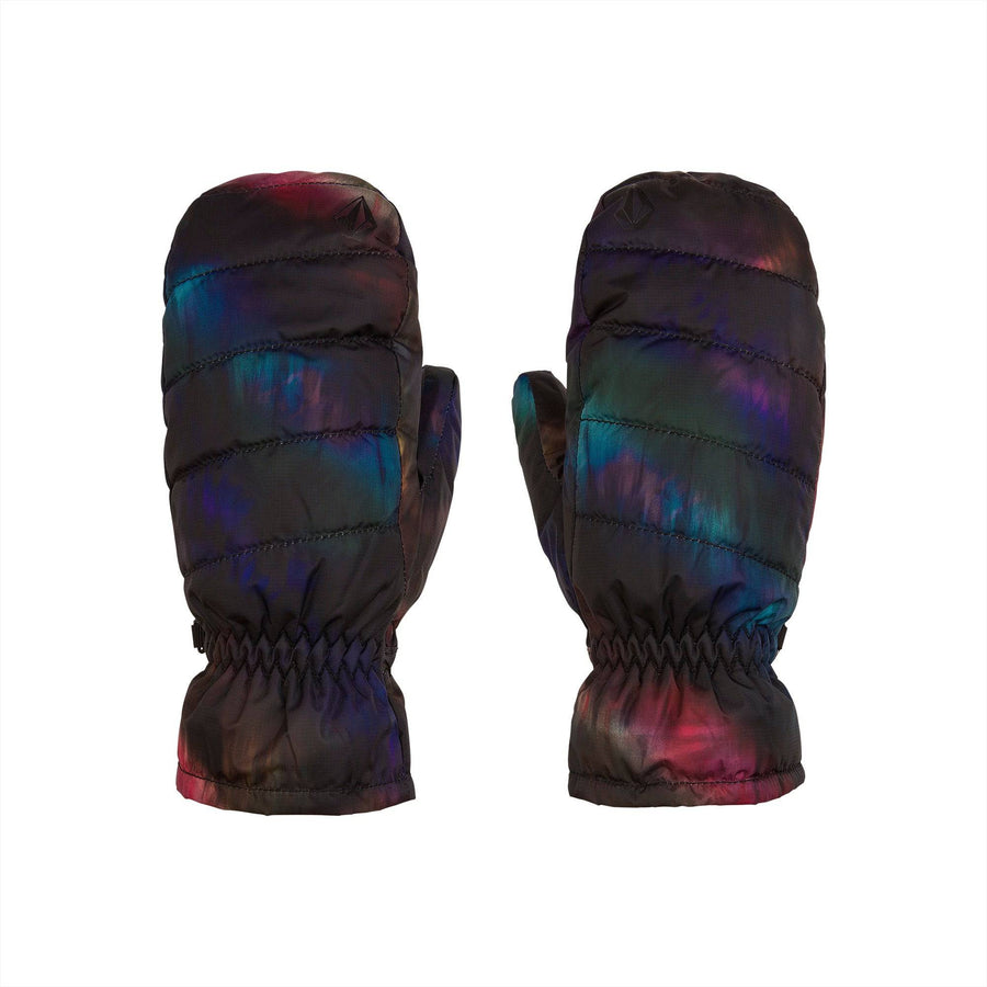 2022 Volcom Womens Puff Puff Mitt in Blue Tie-Dye