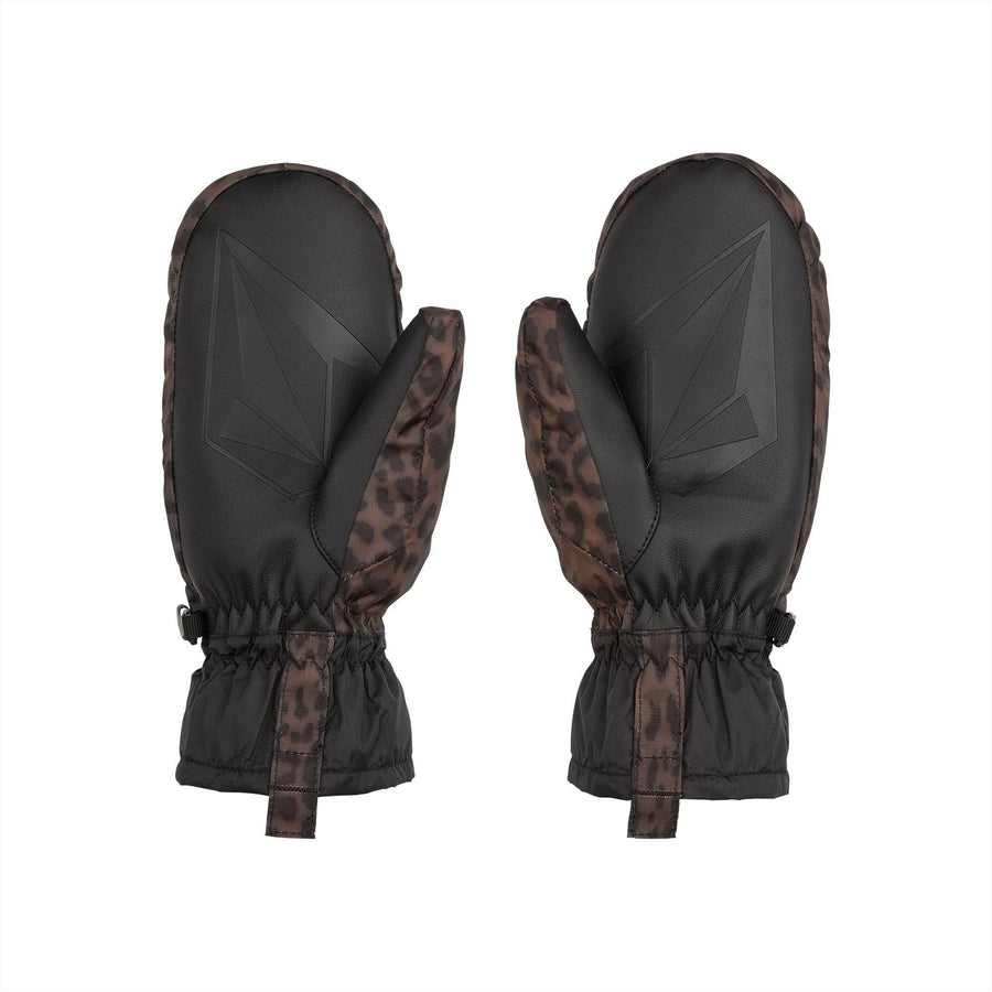2022 Volcom Womens Puff Puff Mitt in Leopard
