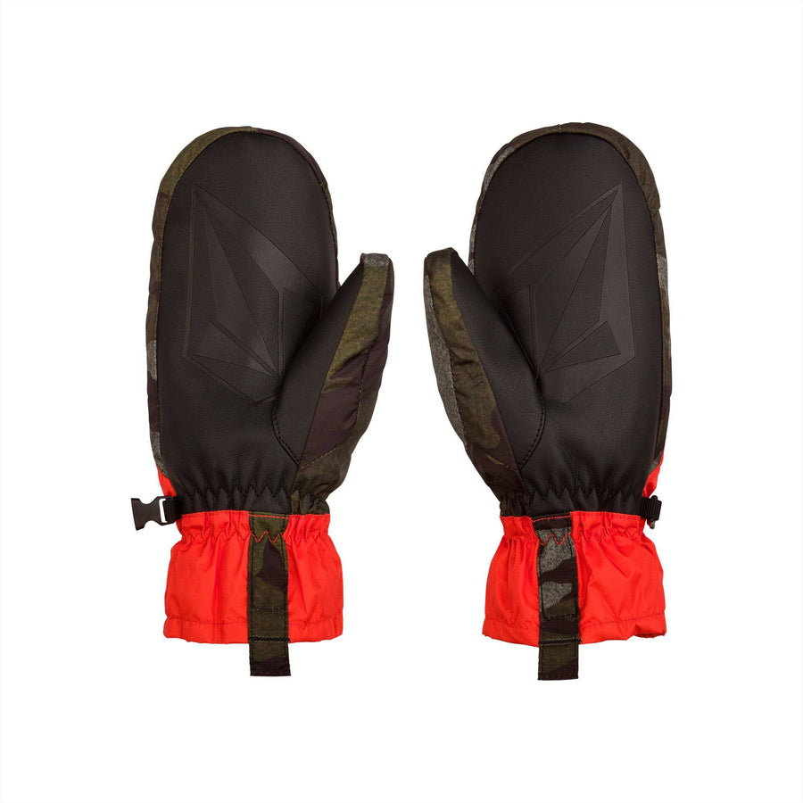 2022 Volcom Womens Puff Puff Mitt in Orange