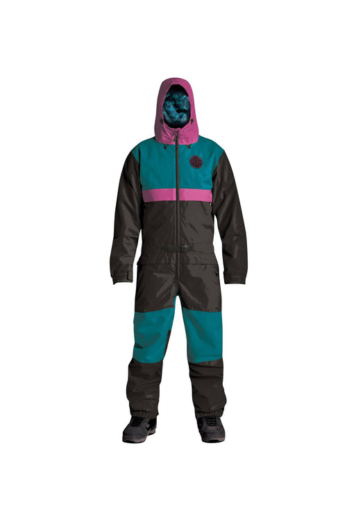 Airblaster Kook Suit in Spruce and Magenta 2023