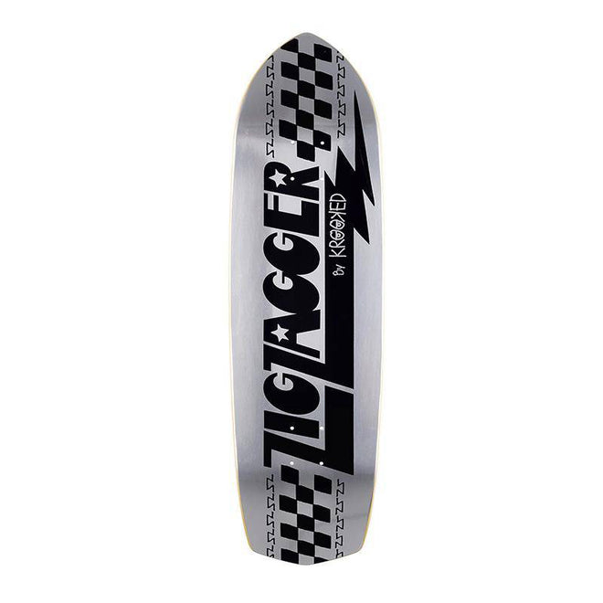 Krooked Zig Zagger Classic Skateboard in Foil - M I L O S P O R T