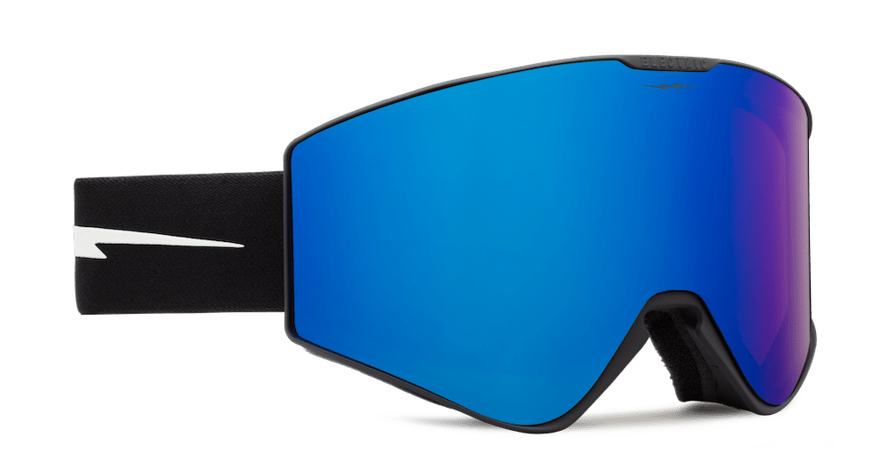 Electric Kleveland II Snow Goggle in the Matte Black Frames with a Moss Blue Lens and a Honey Bonus Lens 2023 - M I L O S P O R T
