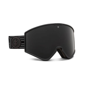 2022 Electric Kleveland Snow Goggle in Murked With a Jet Black Lens and a Light Green Bonus Lens
