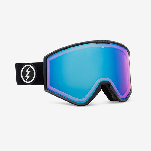 2022 Electric Kleveland+ Snow Goggle in Gloss Black With a Photochromic Rose Blue Chrome Lens - M I L O S P O R T