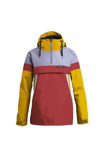 2022 Airblaster Lady Trenchover Womens Snow Jacket in Lavender Ox
