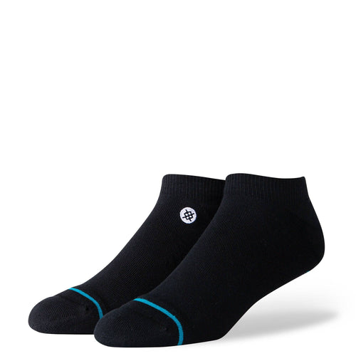 Stance Icon Low Sock in Black and White - M I L O S P O R T