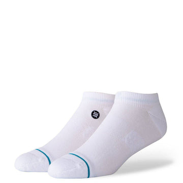 Stance Icon Low Sock in White