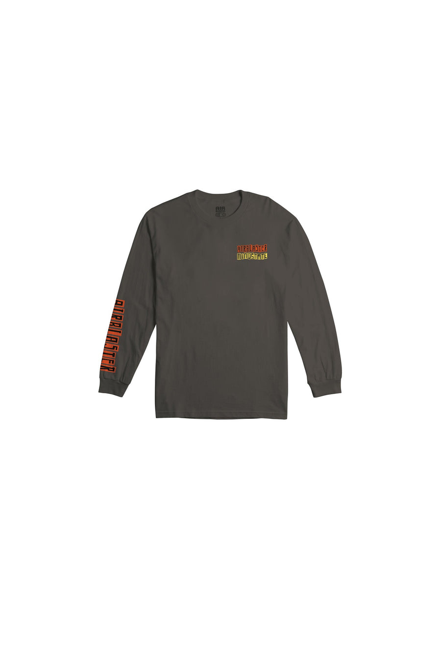 Airblaster Mentality Long Sleeve T Shirt in Charcoal 2023