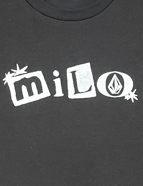 Milosport x Volcom Graphic Tee in Black - M I L O S P O R T