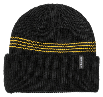 Autumn Mini Stripe In Beanie Black