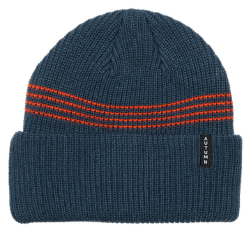 Autumn Mini Stripe In Beanie Slate